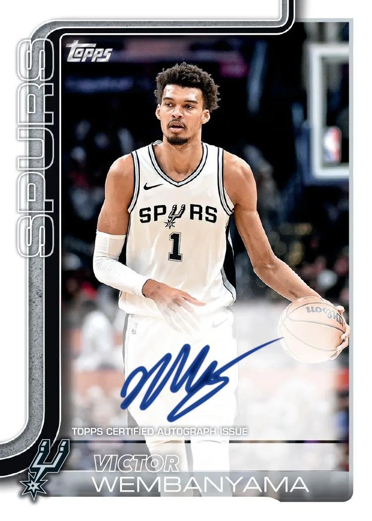 Victor Wembanyama Flagship Real One Autographs 카드