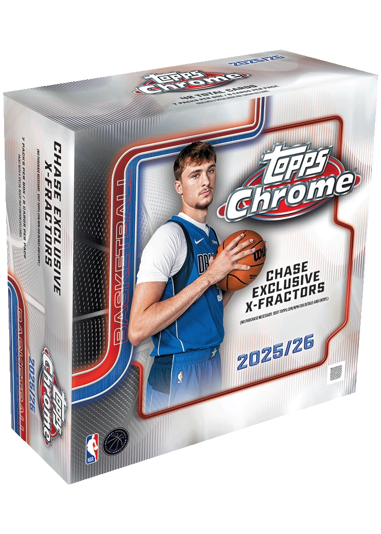 2025-26 Topps Chrome Basketball 메가 박스