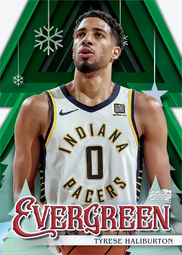 Tyrese Haliburton Evergreen 인서트 카드
