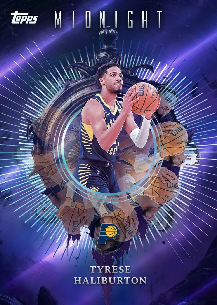 2025-26 Topps Midnight Basketball Tyrese Haliburton 카드